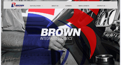 Desktop Screenshot of brownintegratedlogistics.com